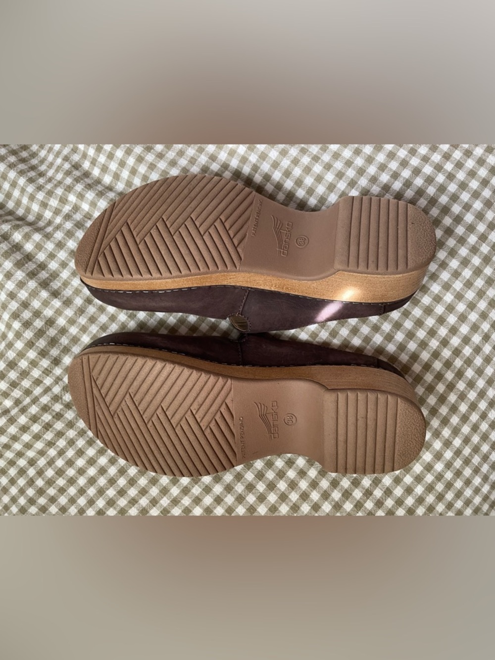 Dansko Britney Chocolate Burnished Nubuck Women's Comfort Mule Size 38 - Picture 5 of 5
